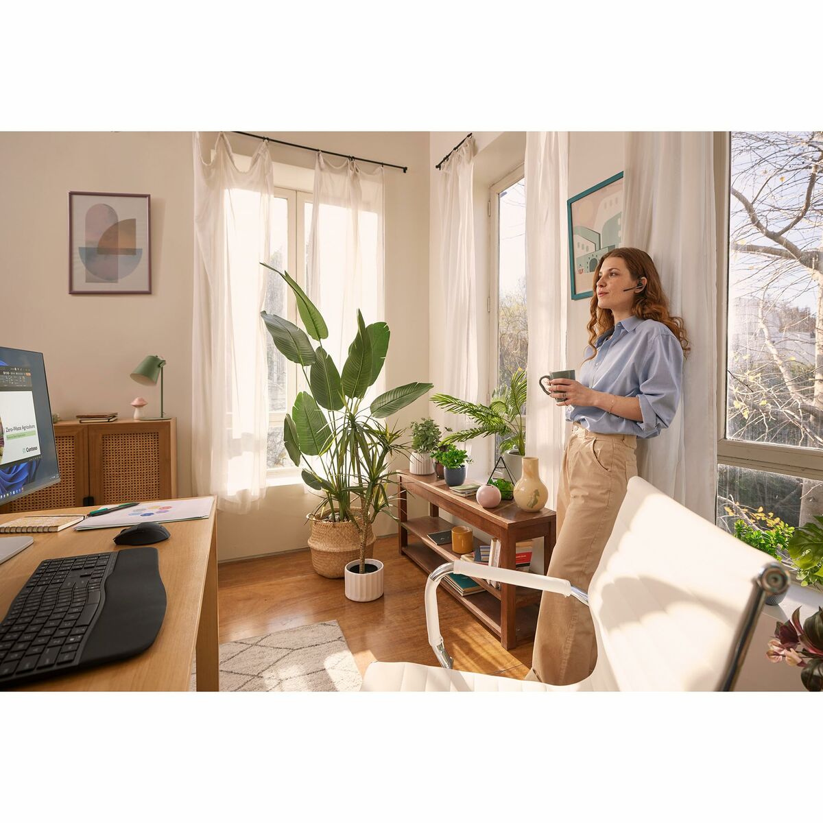 Auriculares Poly AV4P1AA#ABB Negro