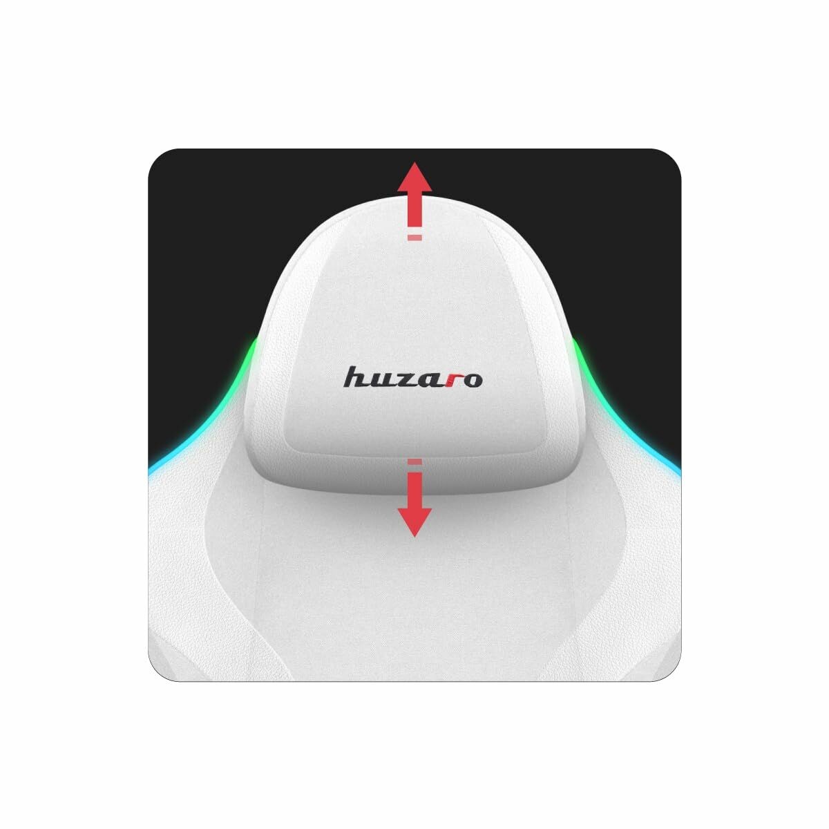 Silla Gaming Huzaro HZ-FORCE 4.6 RGB WHITE MESH