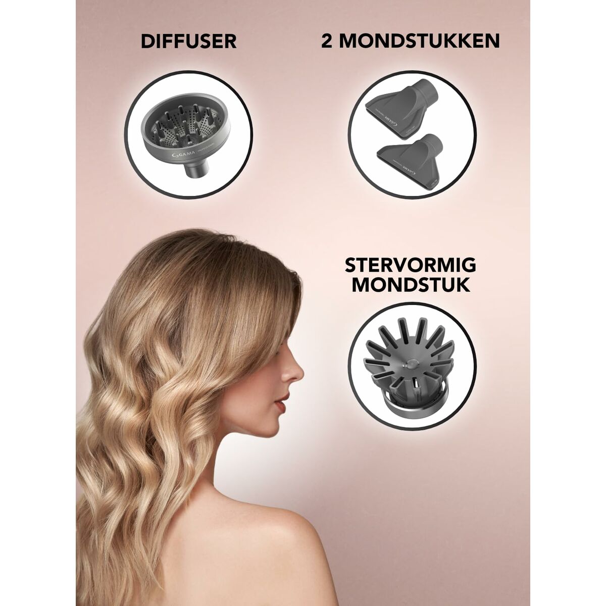 Secador de Pelo Gama Professional PH6080PK