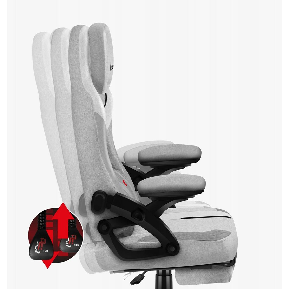Silla Gaming Huzaro HZ-FORCE 4.6 GREY