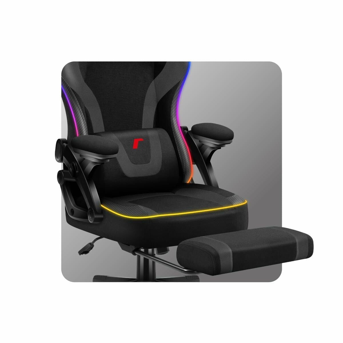 Silla Gaming Huzaro HZ-FORCE 4.6 RGB BLACK MESH