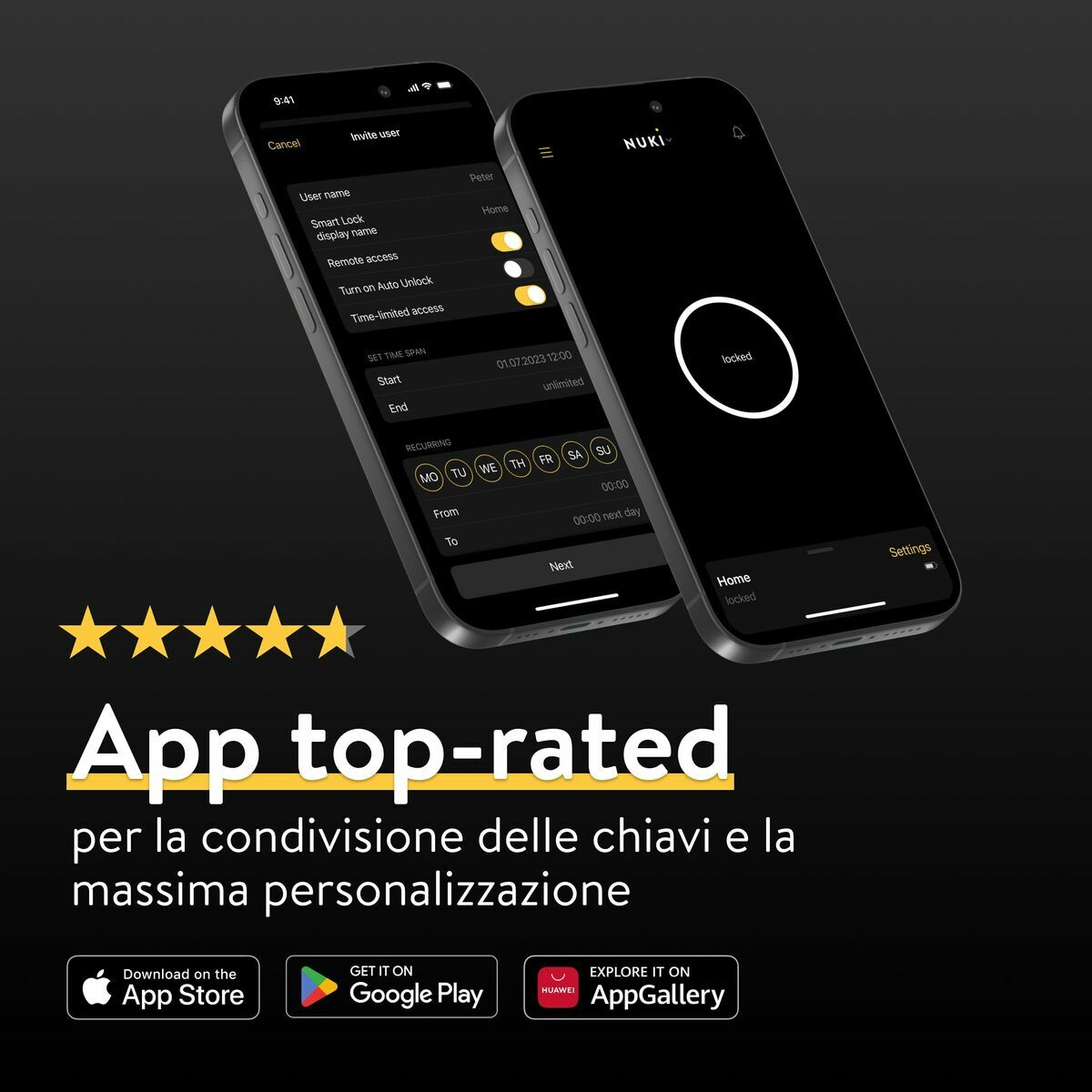 Set de pegatinas Nuki