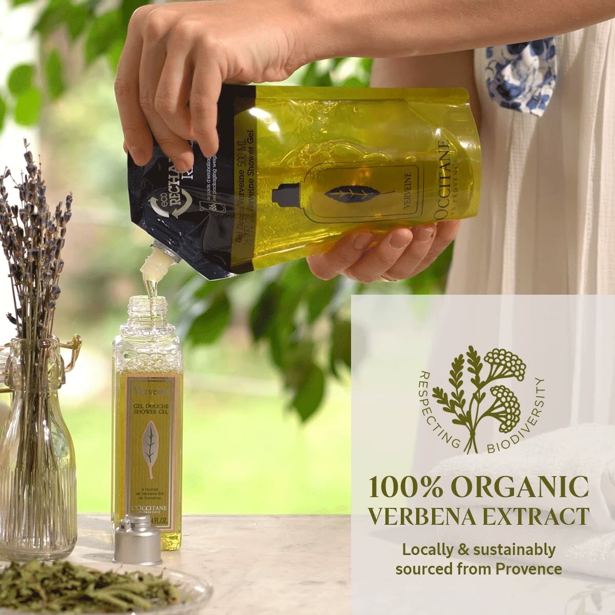 Gel de Ducha L'Occitane En Provence VERBENA 500 ml