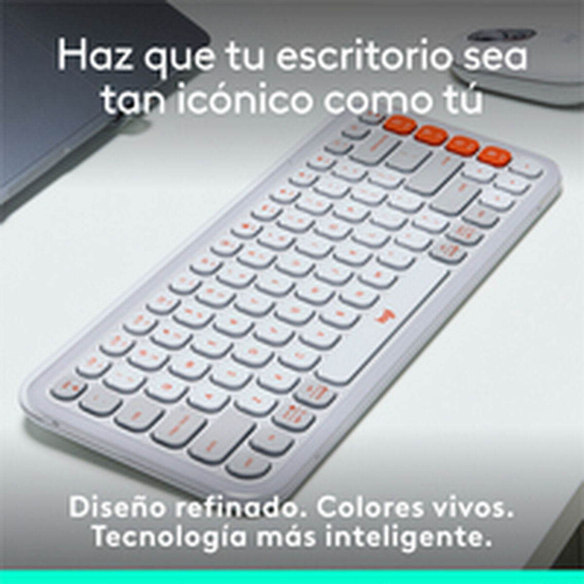 Teclado Logitech 920-013069 Blanco