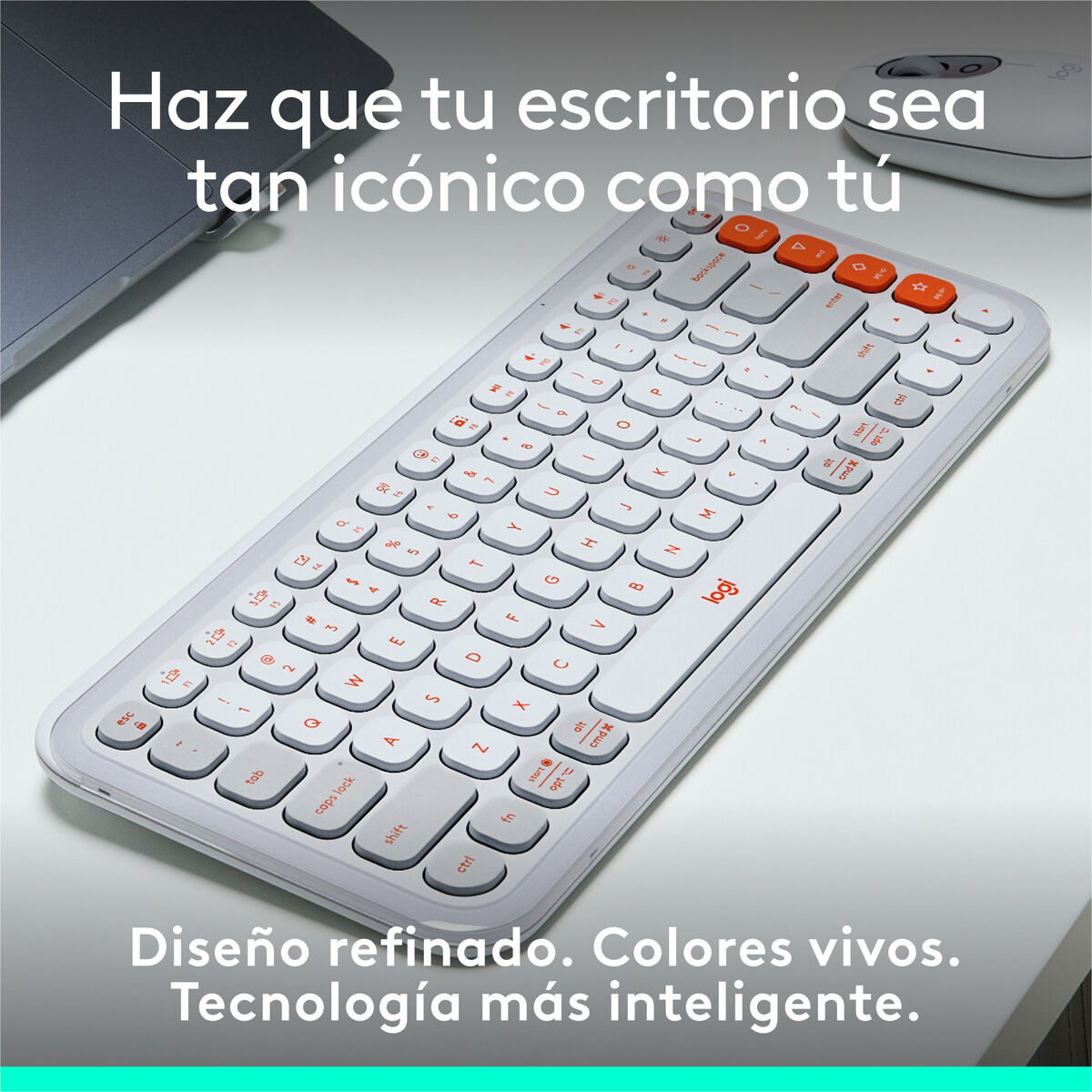 Teclado Logitech 920-013069 Blanco