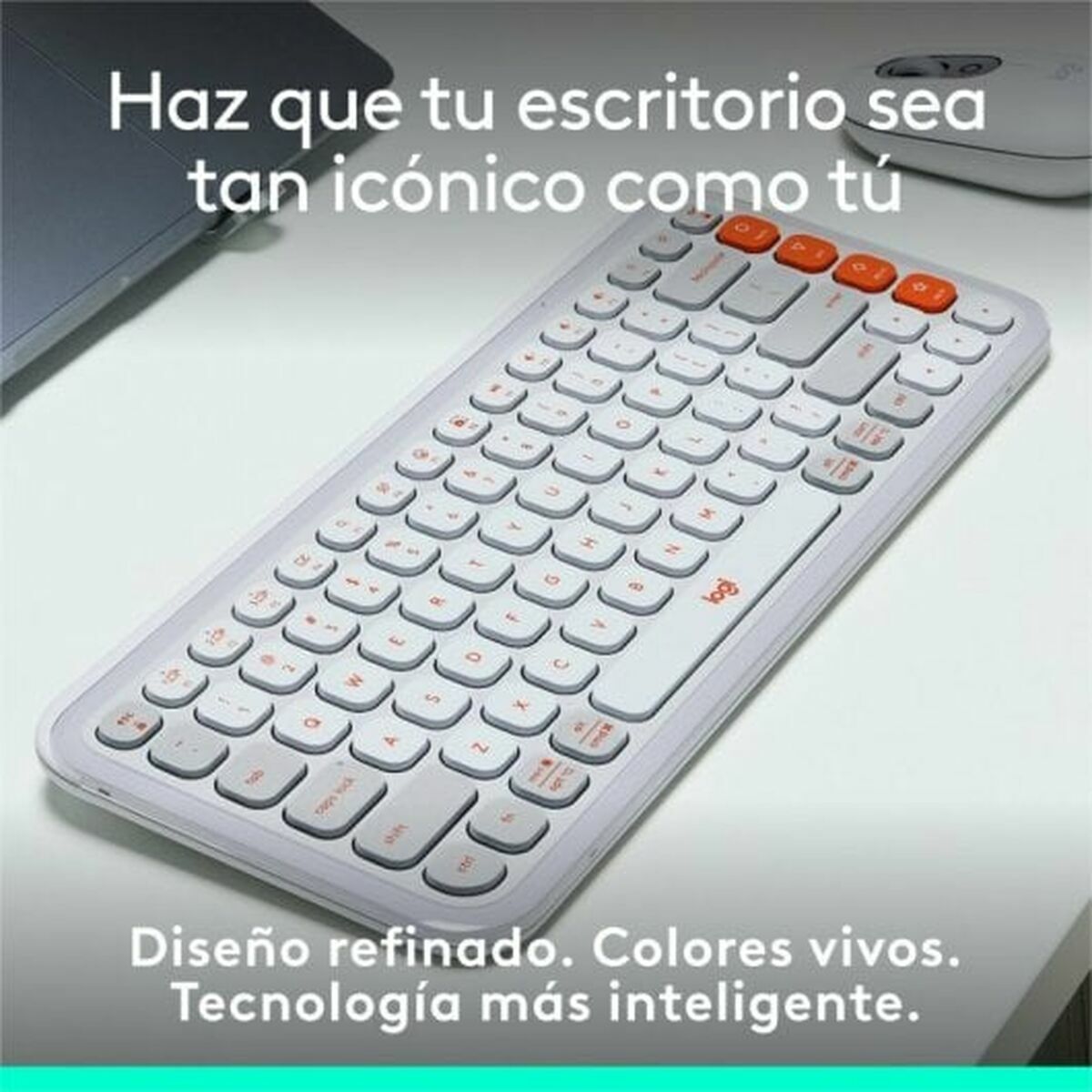 Teclado Logitech 920-013069 Blanco