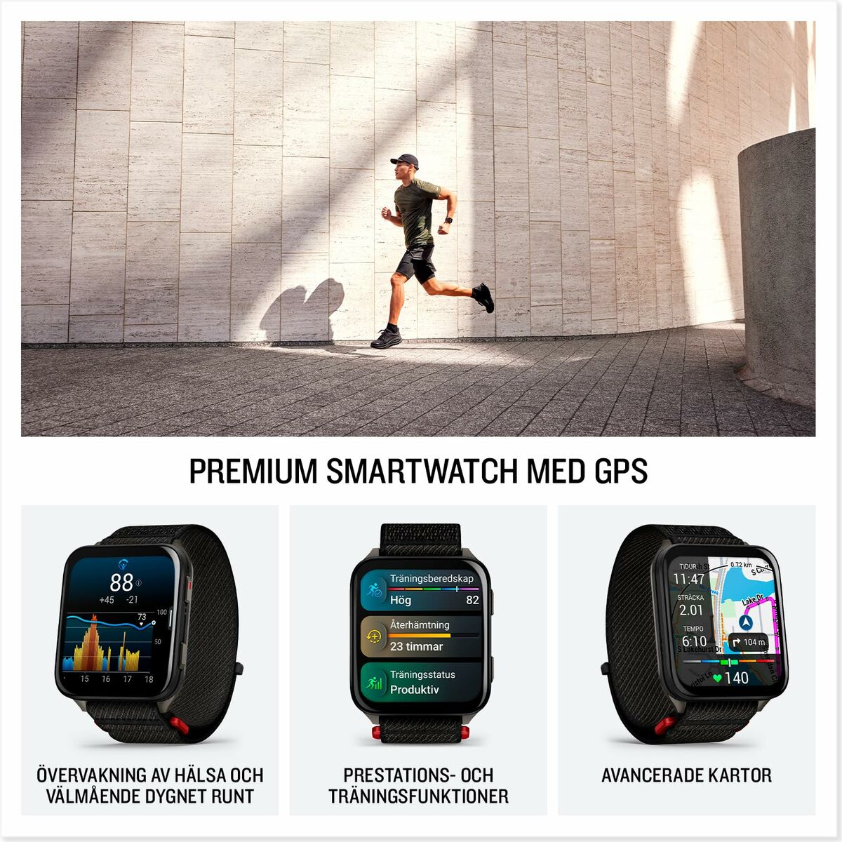 Smartwatch GARMIN 010-02980-02 Negro Pizarra 2"