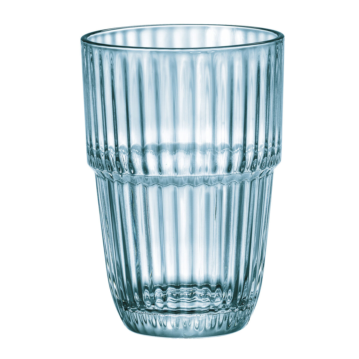 Vaso de agua Bormioli Rocco Barshine Azul Vidrio 380 ml (6 Unidades)