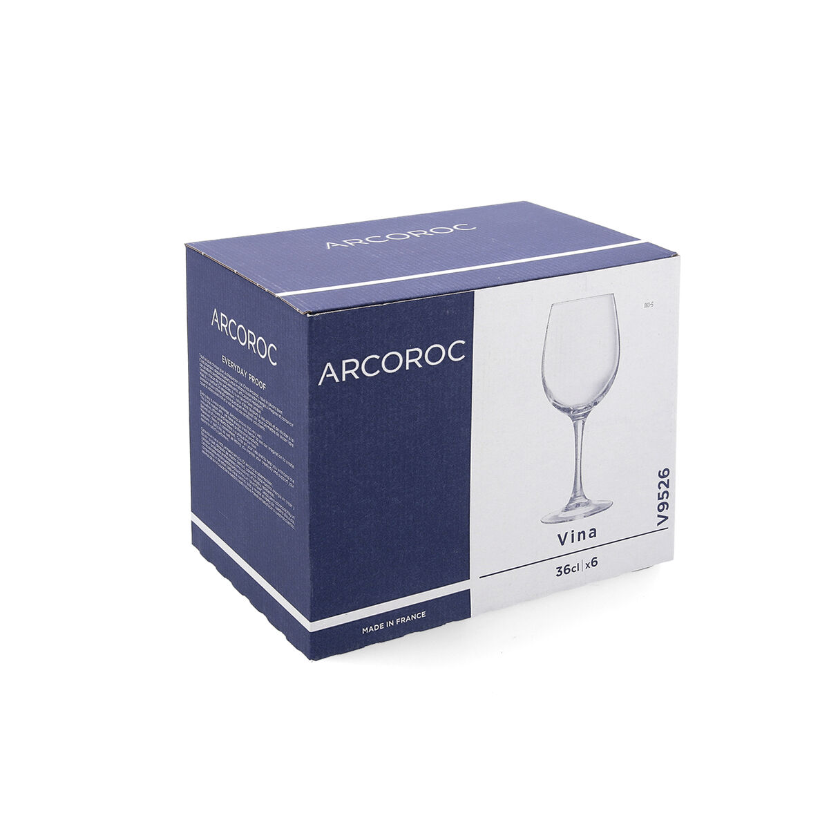 Copa de vino Arcoroc Vina Transparente Vidrio 360 ml (6 Unidades)