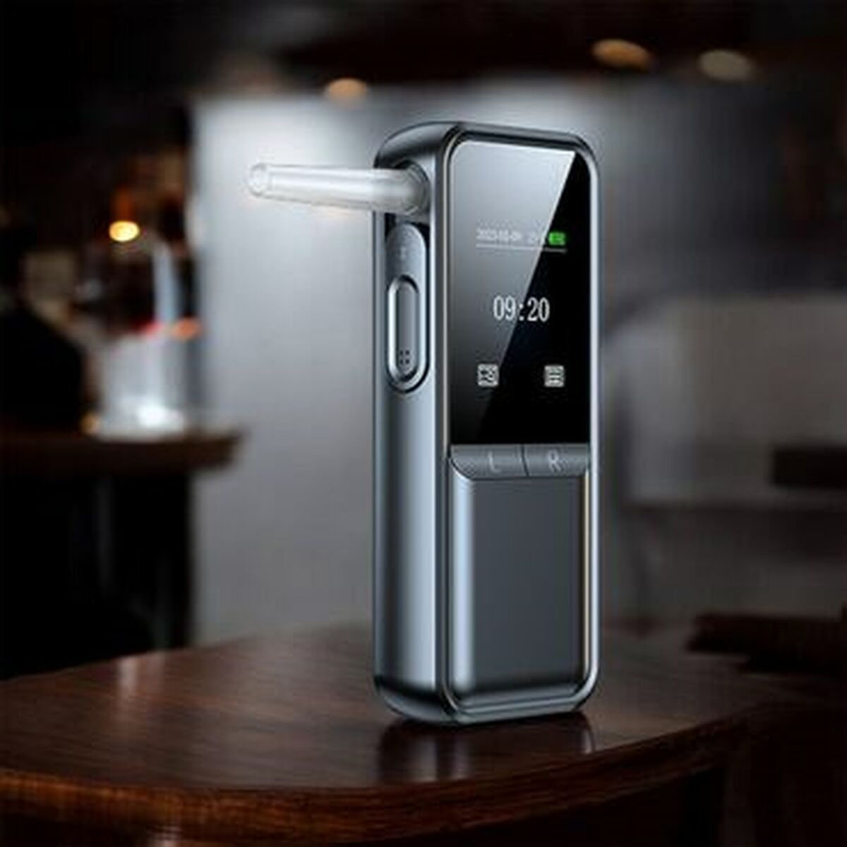 Alcoholímetro Digital Ibox IALKOHR01 Negro