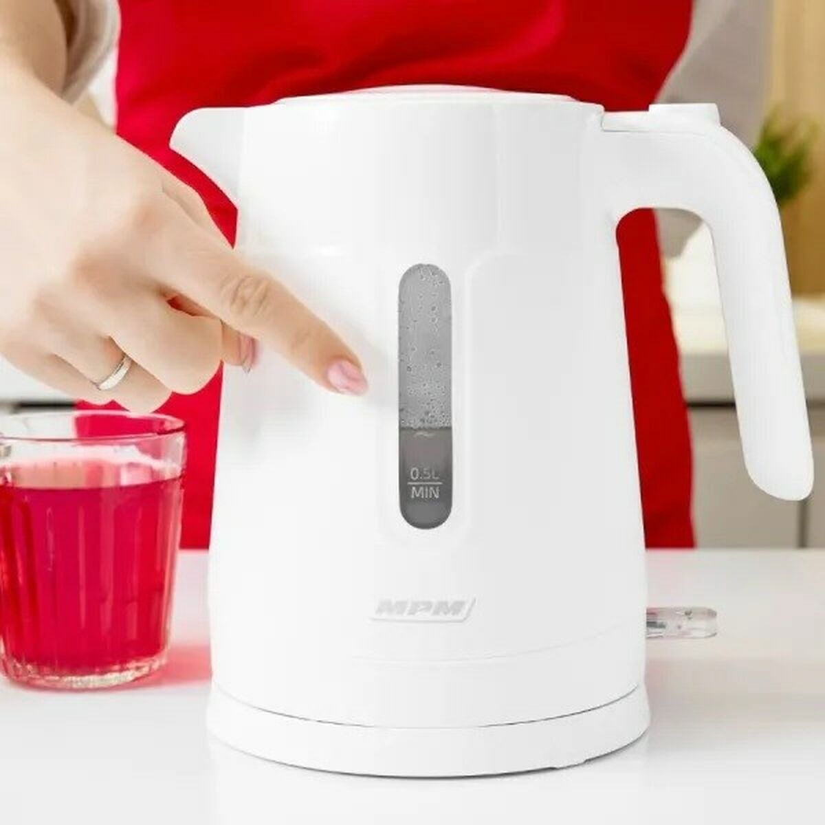 Hervidor Mpm MCZ-119 Blanco Plástico 2200 W 1 L