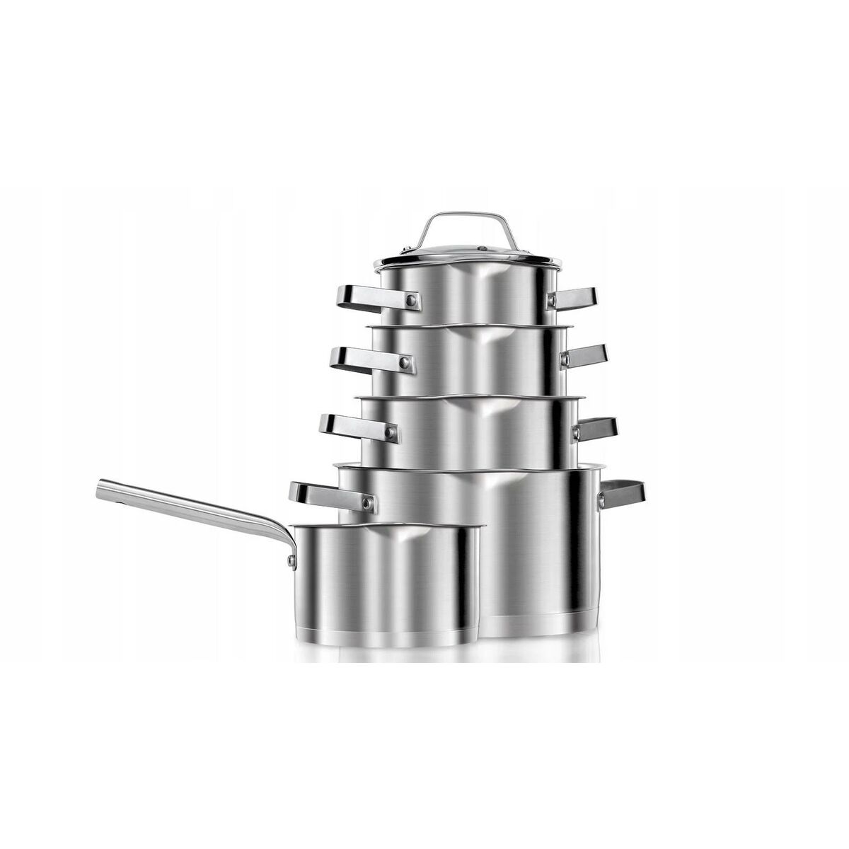 Cacerolas Smile MGK-11M Acero Ø 18 cm Ø 24 cm Ø 20 cm Ø 16 cm (5 Unidades)