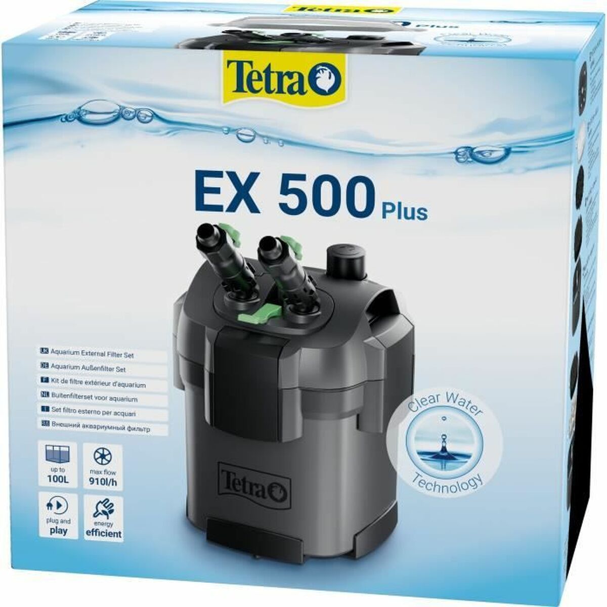 Filtro de agua Tetra EX 500 plus