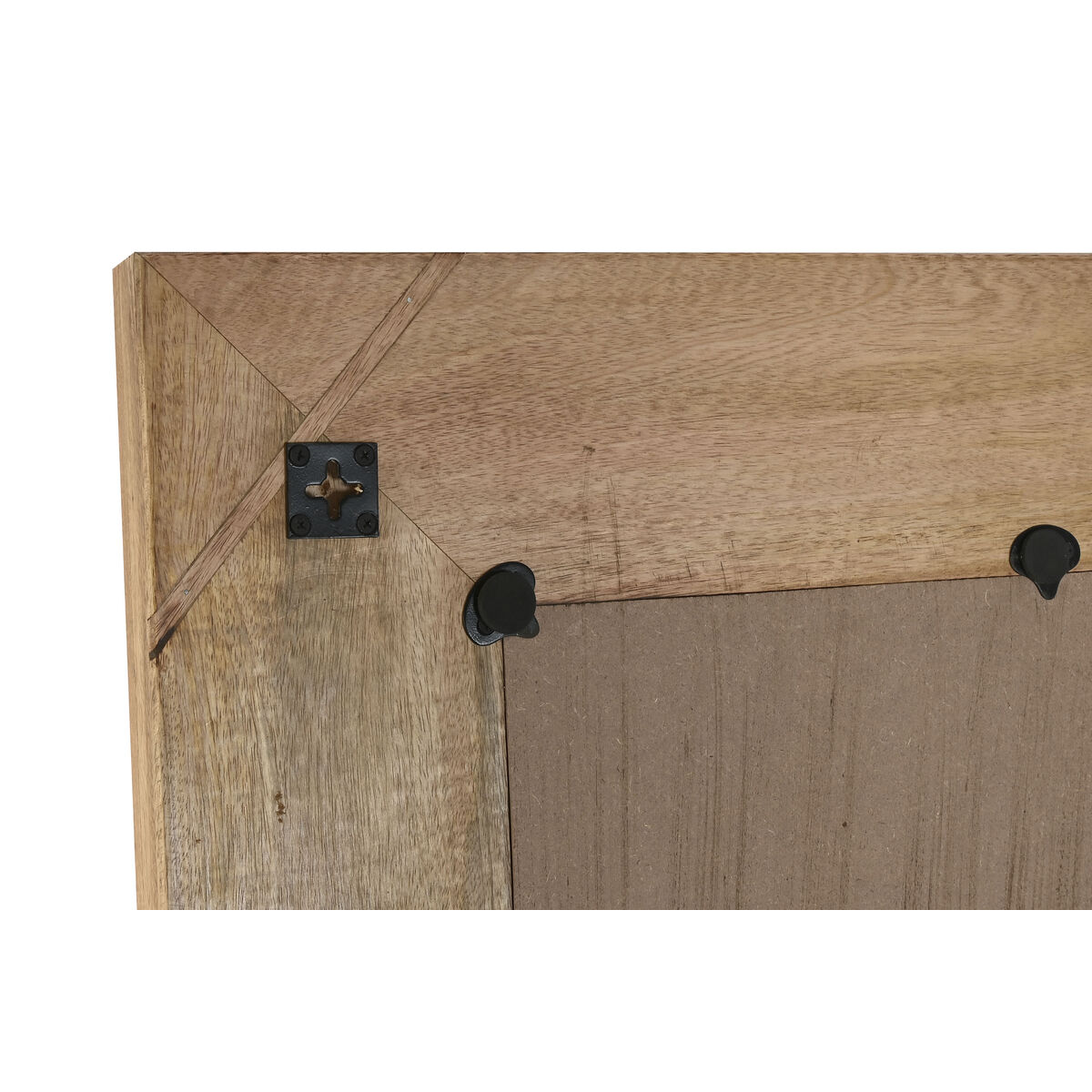 Espejo de pared Home ESPRIT Natural Moderno Troncos 91 X 5 X 183,5 CM