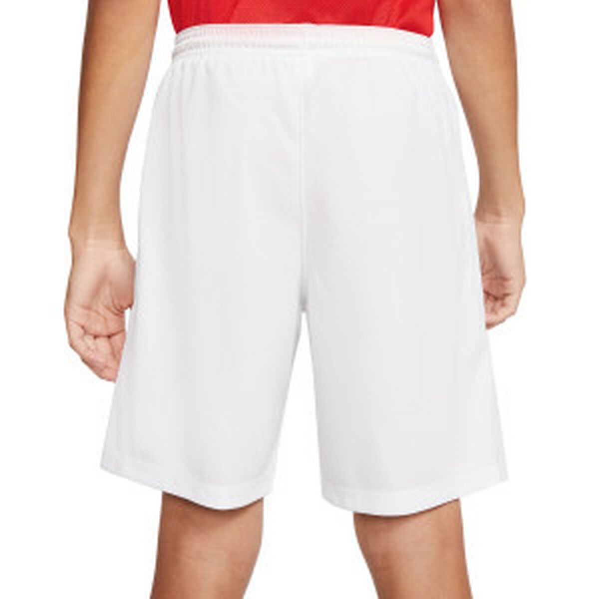 Pantalones Cortos Deportivos para Niños Nike DRI FIT PARK III BV6865 100 Blanco