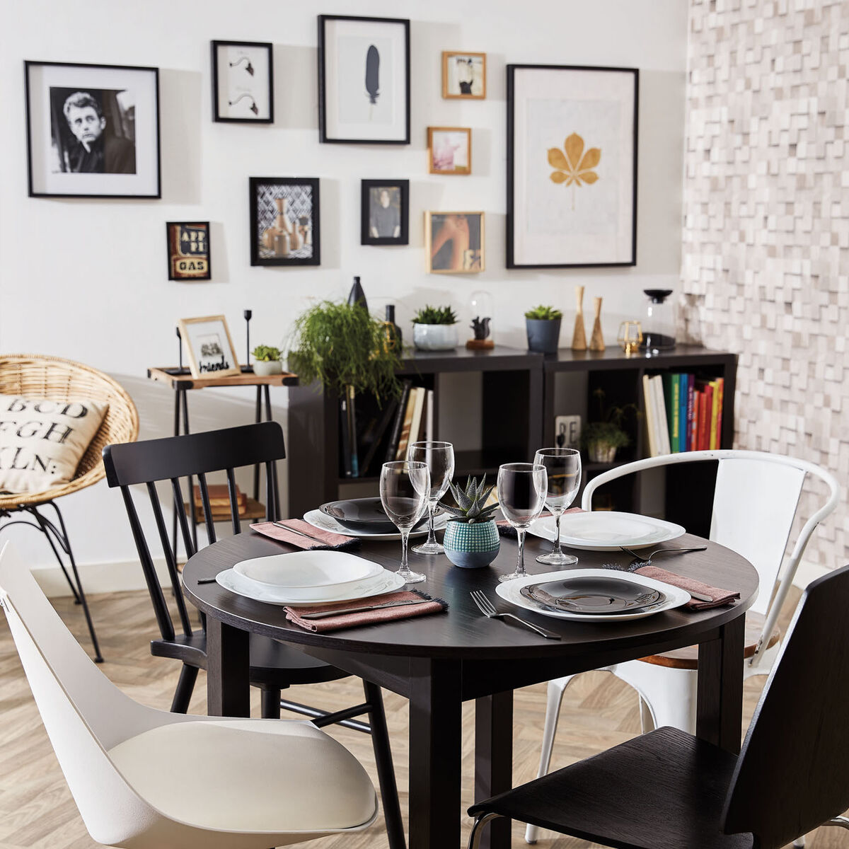 Vajilla Luminarc Carine Blanco Blanco Vidrio 19 piezas