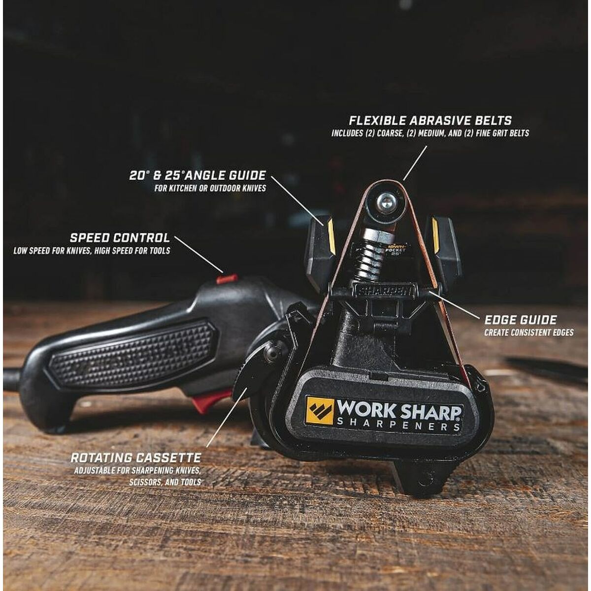 Afilador de Cuchillos Work Sharp 09DX008