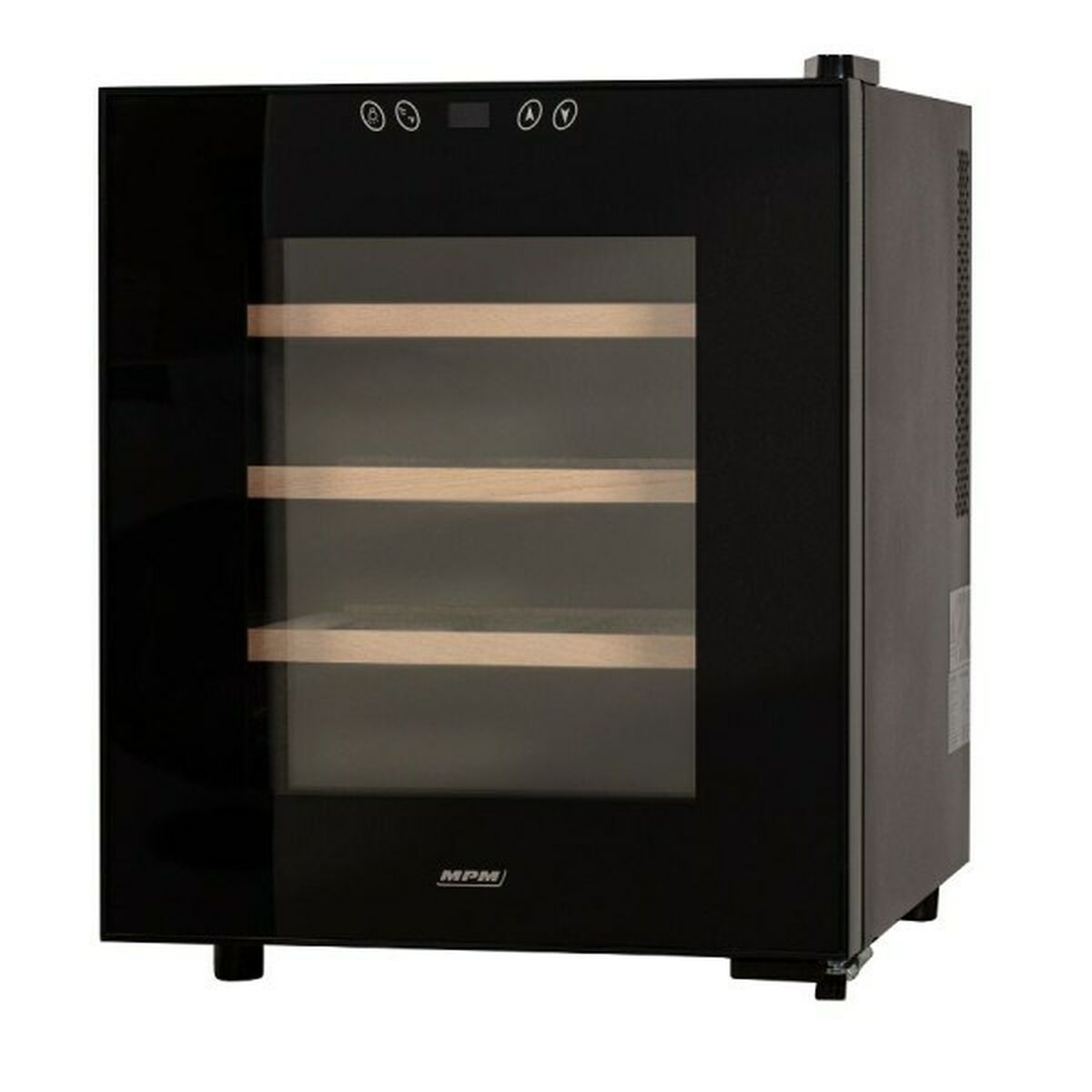 Vinoteca Mpm MPM-48-CW-48 Negro Transparente 43 x 52 x 48 cm