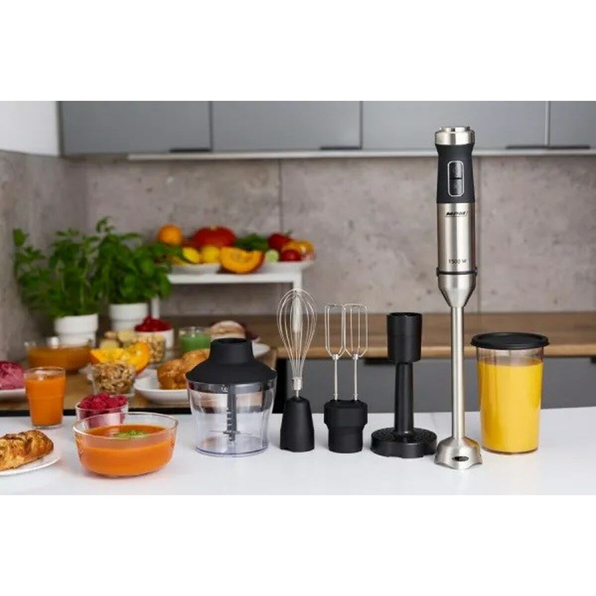 Batidora de Mano Mpm MBL-42M Negro 1500 W