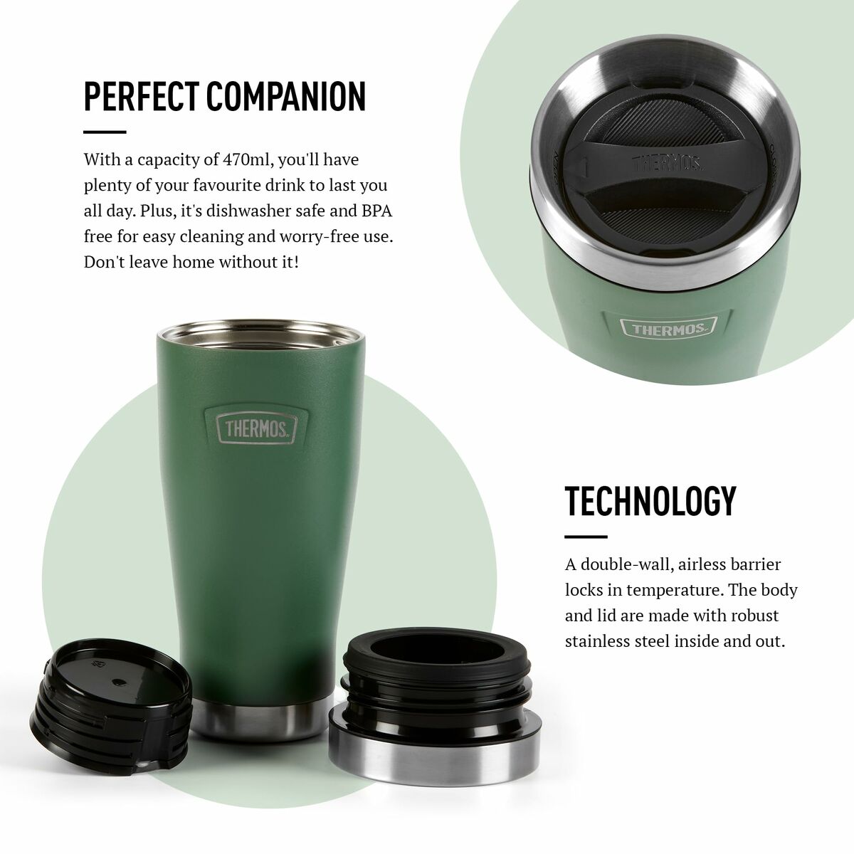 Termo Thermos 160083 Acero Inoxidable 470 ml