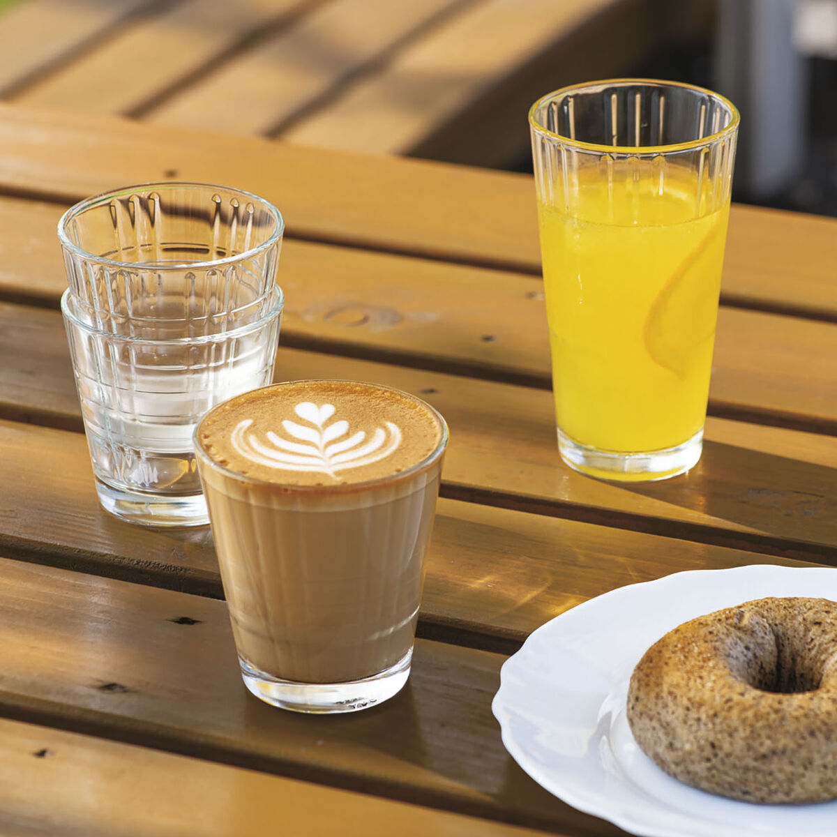 Vaso Arcoroc Stack'up Cross Transparente Vidrio 350 ml (6 Unidades)