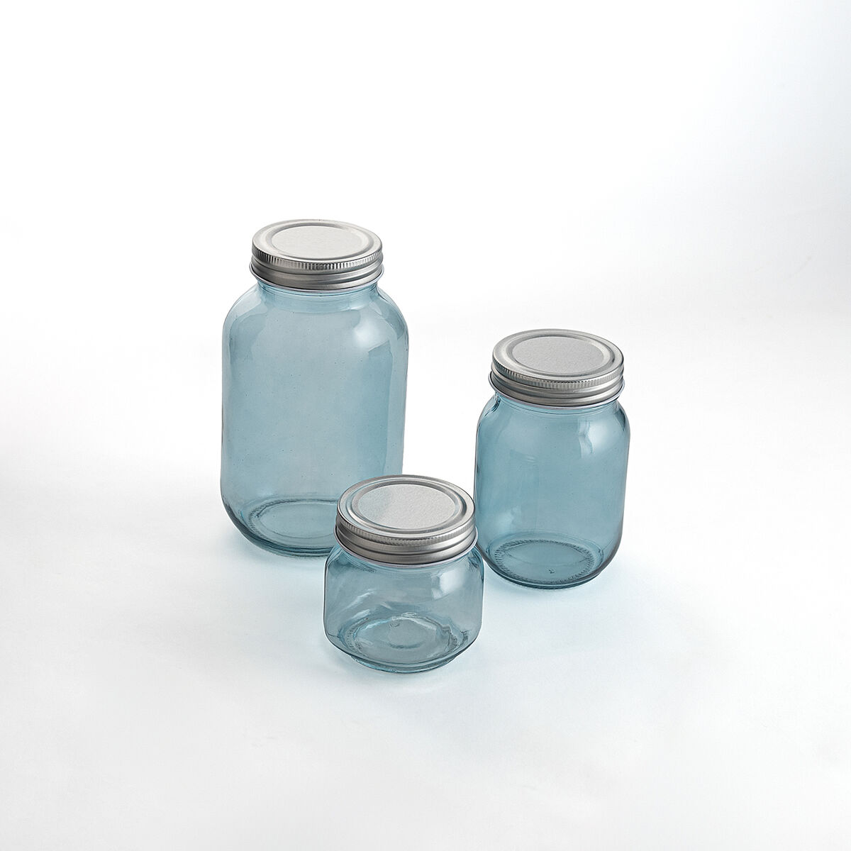 Set de Botes Quid Minimal Beige 100 ml 250 ml 450 ml 3 Piezas