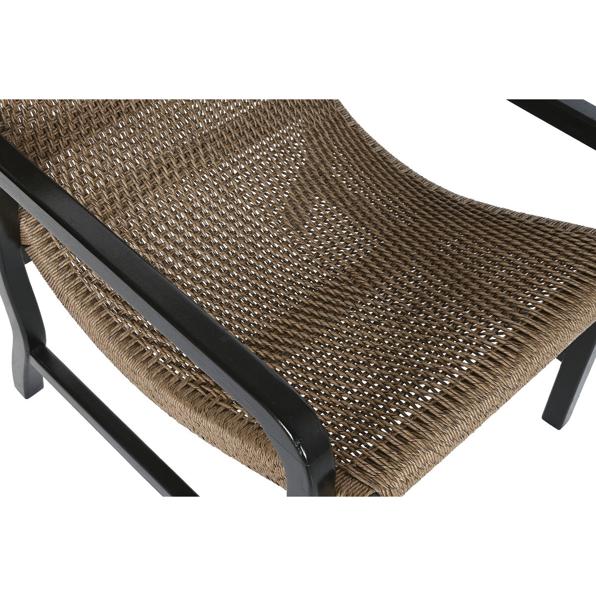 Butaca Home ESPRIT Ratán Teca 66 x 73 x 80 cm