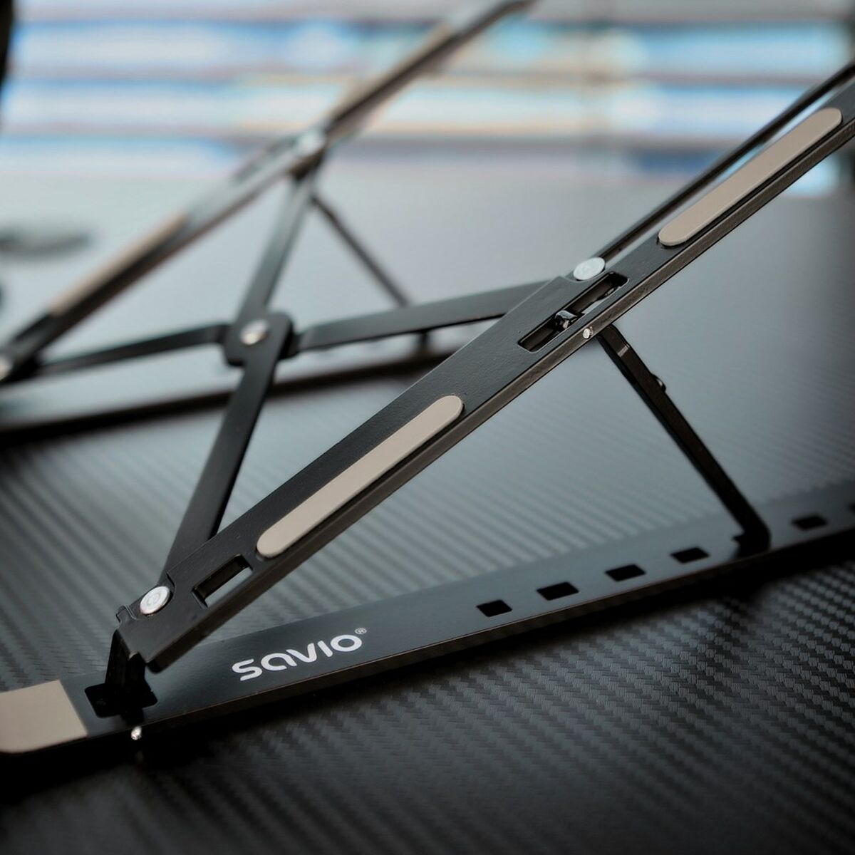 Soporte para Portátil Savio SAVPB-05 Aluminio