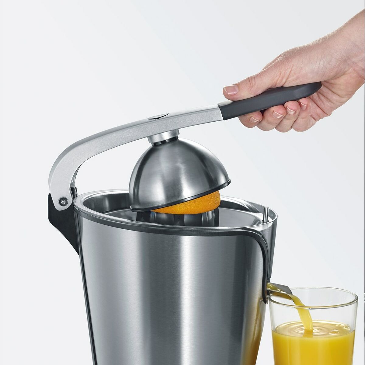 Exprimidor Eléctrico Severin CP 3544 Negro Plateado