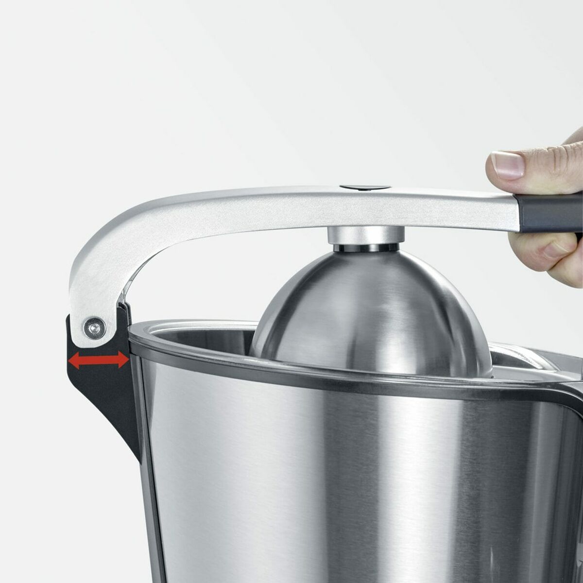 Exprimidor Eléctrico Severin CP 3544 Negro Plateado