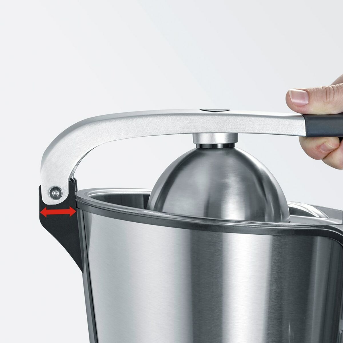 Exprimidor Eléctrico Severin CP 3544 Negro Plateado