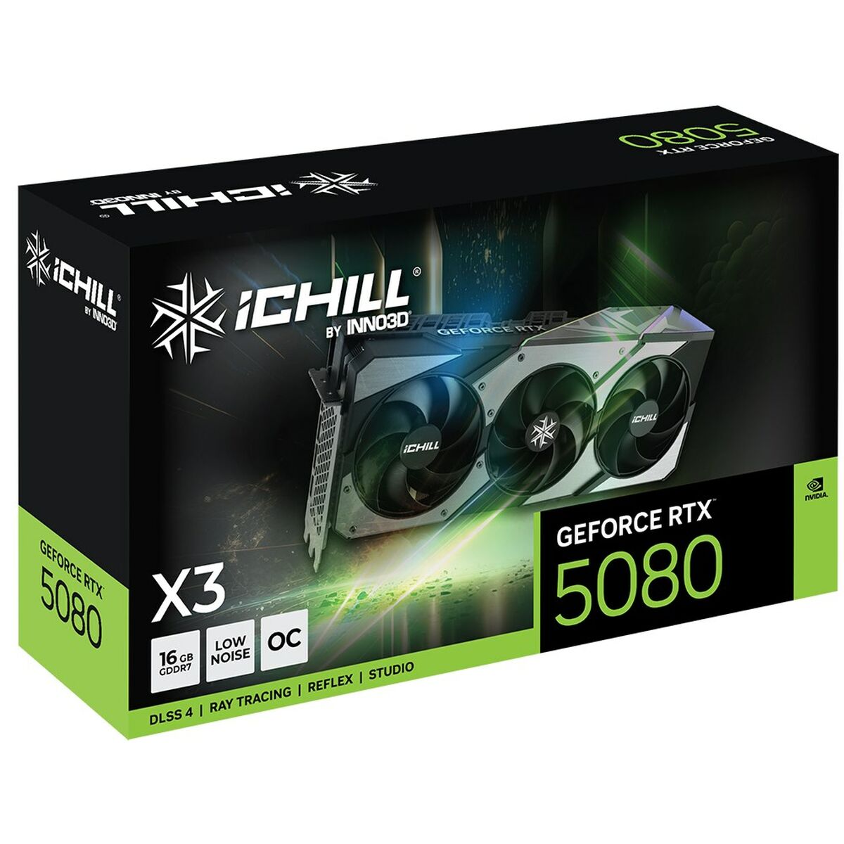 Tarjeta Gráfica INNO3D C50803-16D7X-176069H GEFORCE RTX 5080 16 GB
