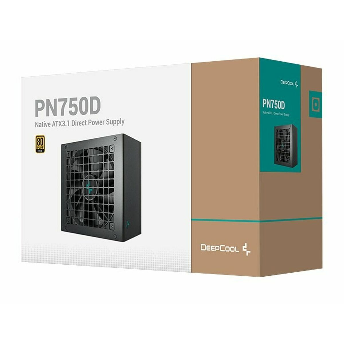 Fuente de Alimentación DEEPCOOL R-PN750D-FC0B-EU ATX 750 W 80 Plus Gold RoHS CE WEEE