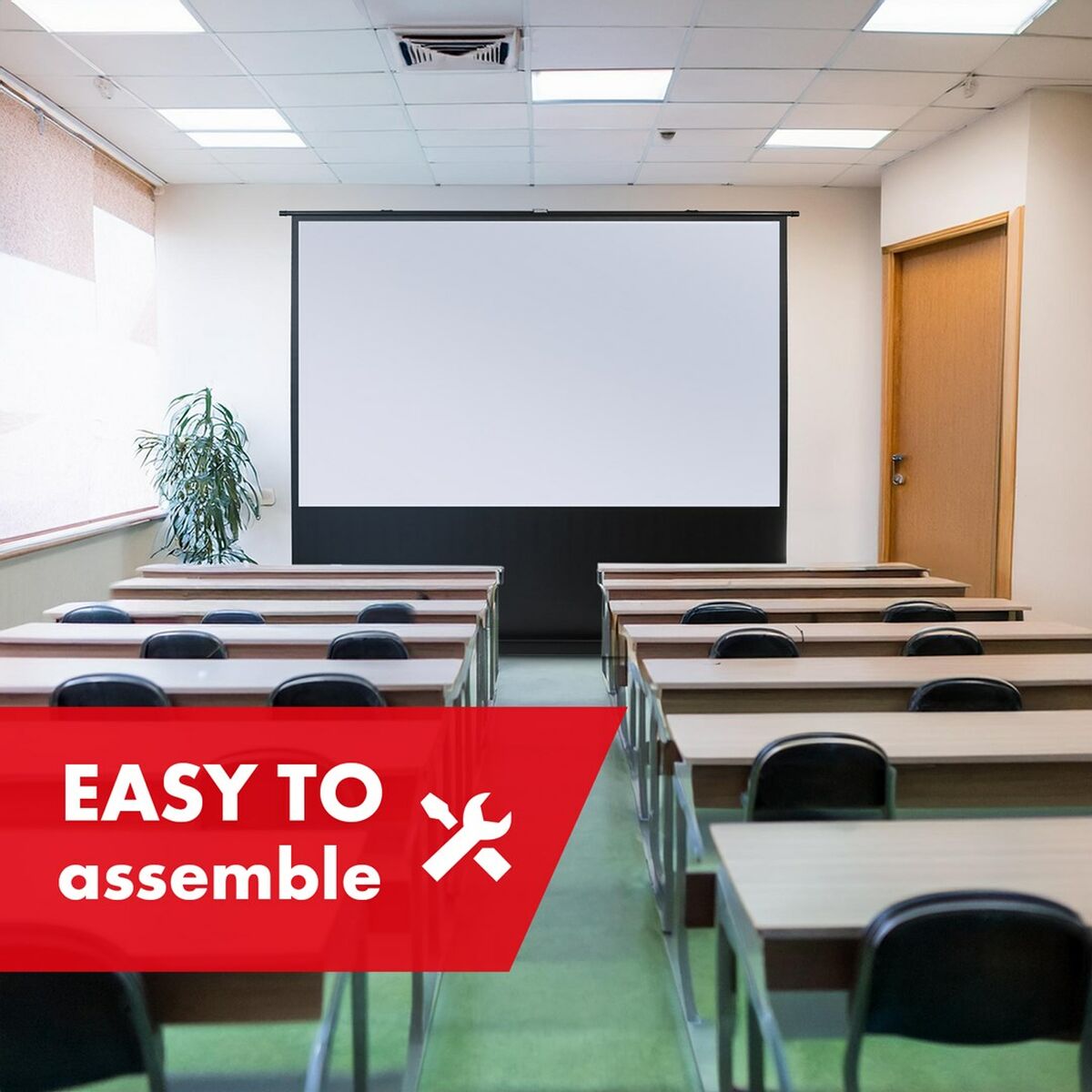 Pantalla de Proyección MacLean MC-211 100"