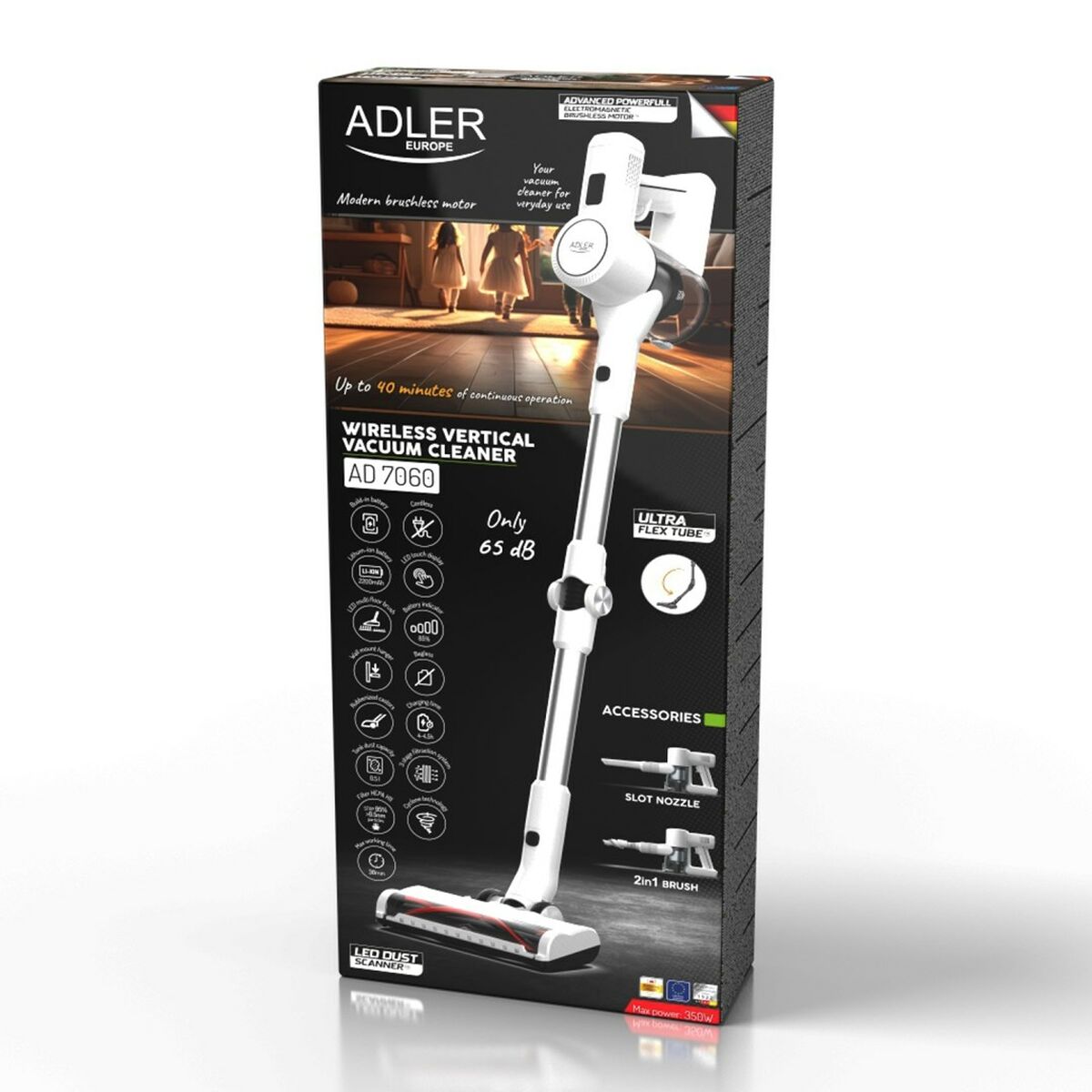 Aspirador Escoba Adler AD 7060