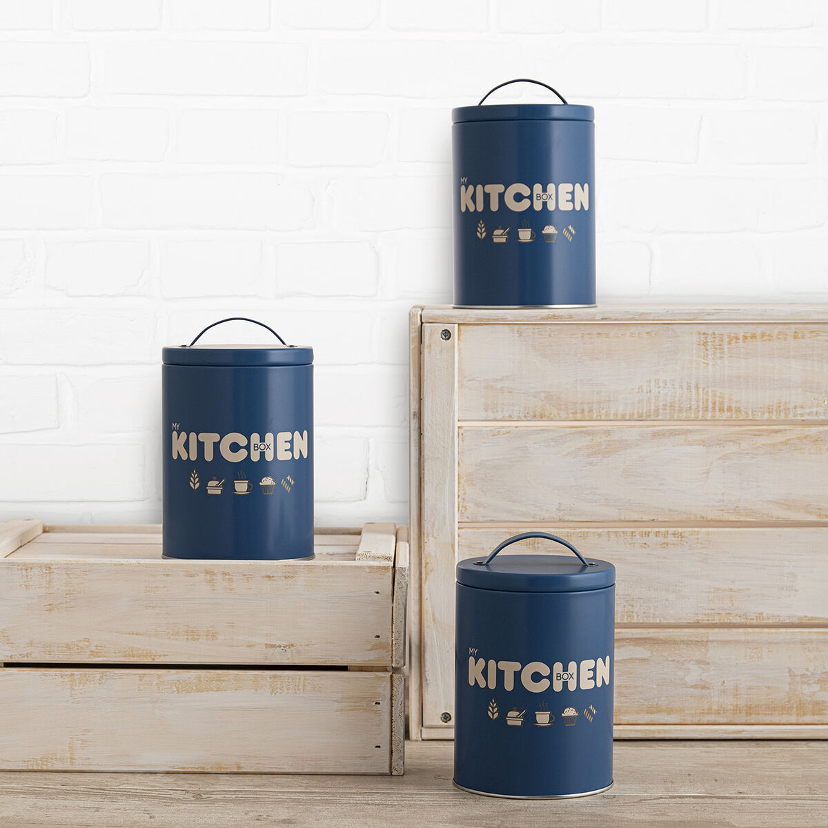 Set de Botes Quid Baltic Azul 3 Piezas