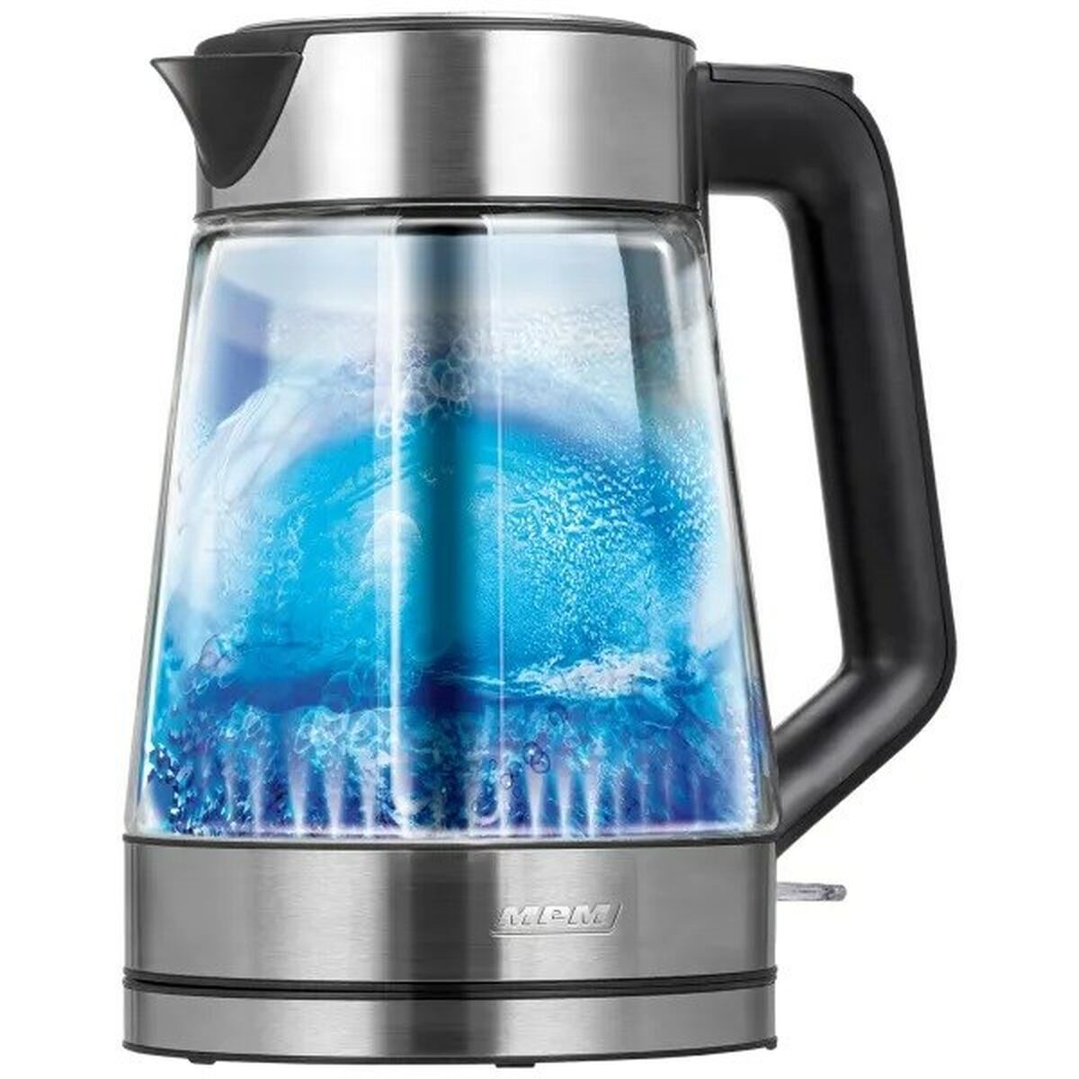 Hervidor Mpm MCZ-122 Negro Gris Vidrio Acero Inoxidable 2200 W 1,7 L