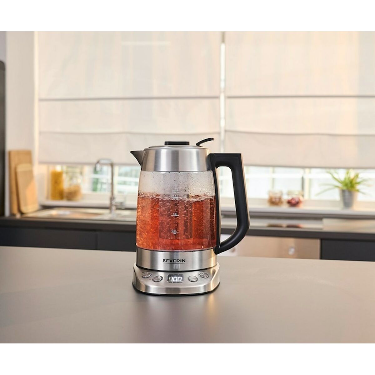Hervidor Severin WK 3480 Blanco Acero Inoxidable 3000 W 1,7 L