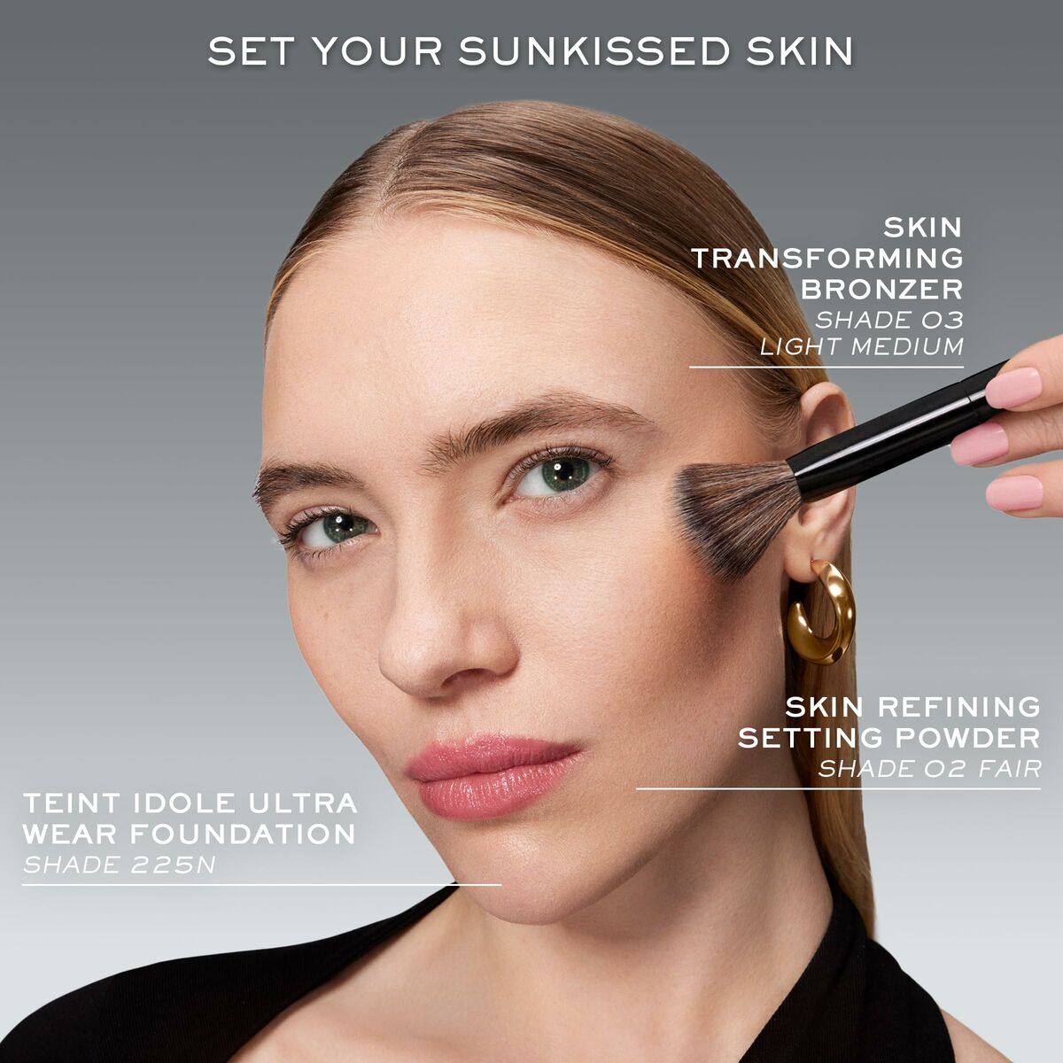 Set de Maquillaje Lancôme TEINT IDOLE ULTRA WEAR