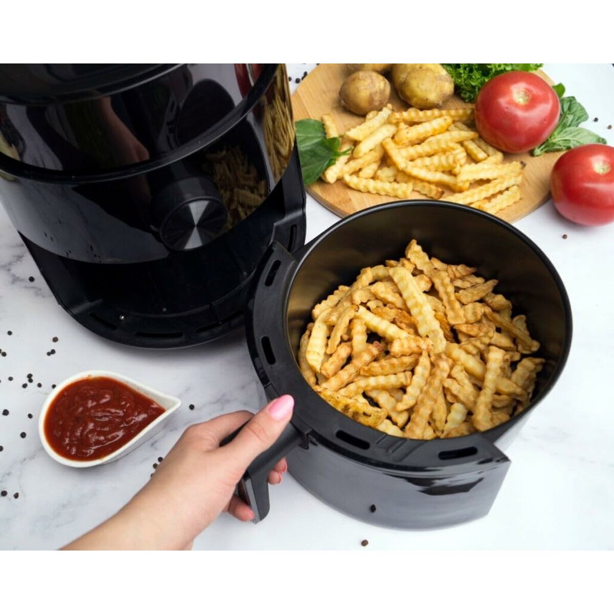 Freidora de Aire Prime3 SAF31 Negro 1200 W 2,5 L