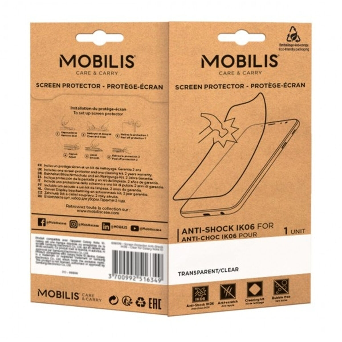 Protector de Pantalla para Tablet Mobilis 036310