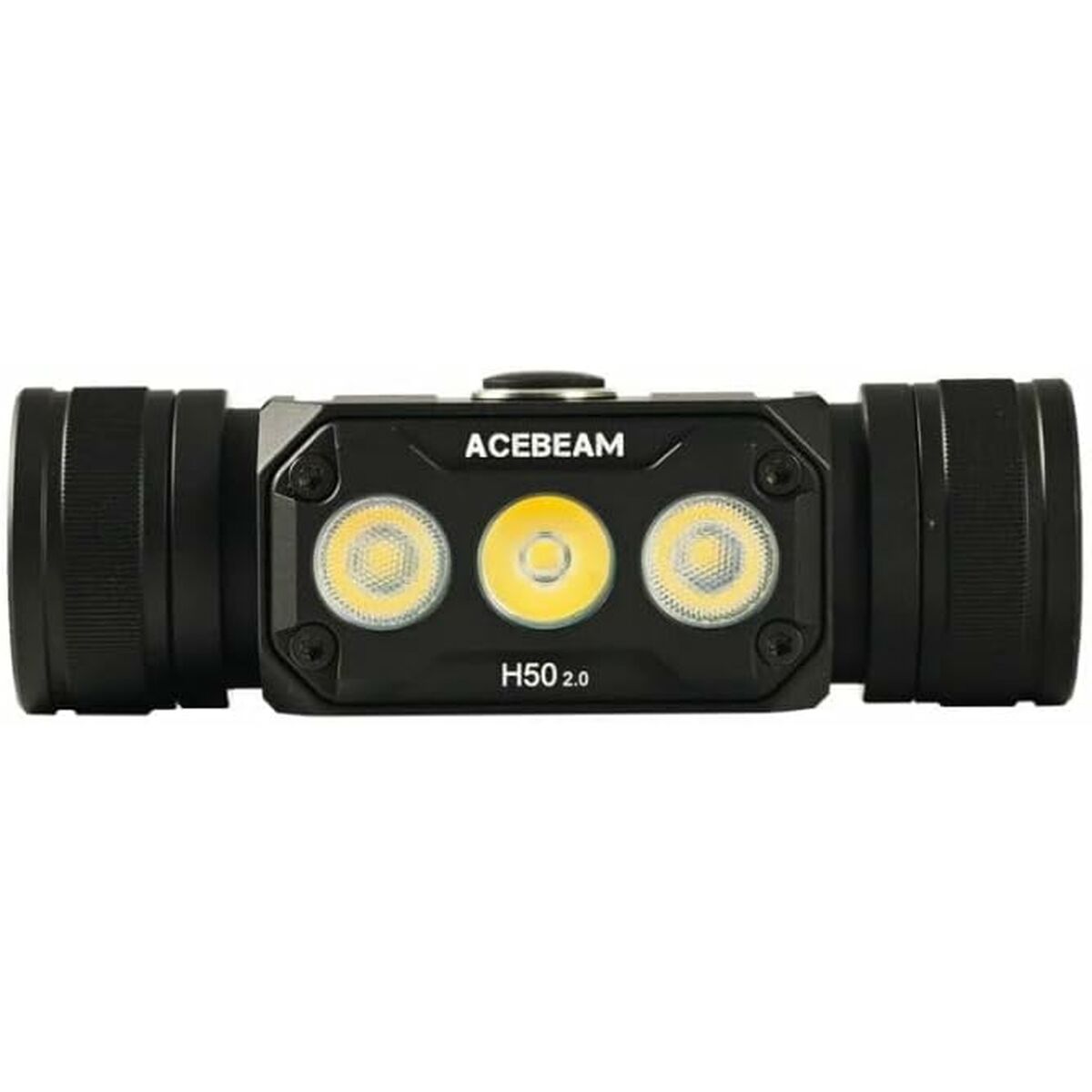 Linterna LED para la Cabeza Acebeam H50 2.0 Negro Naranja