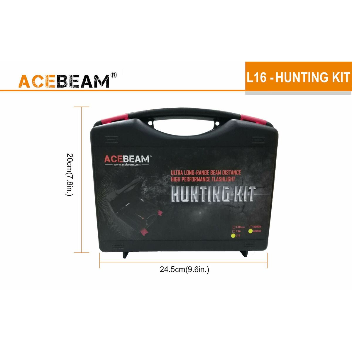 Linterna Acebeam L19 2.0 OSRAM GREEN