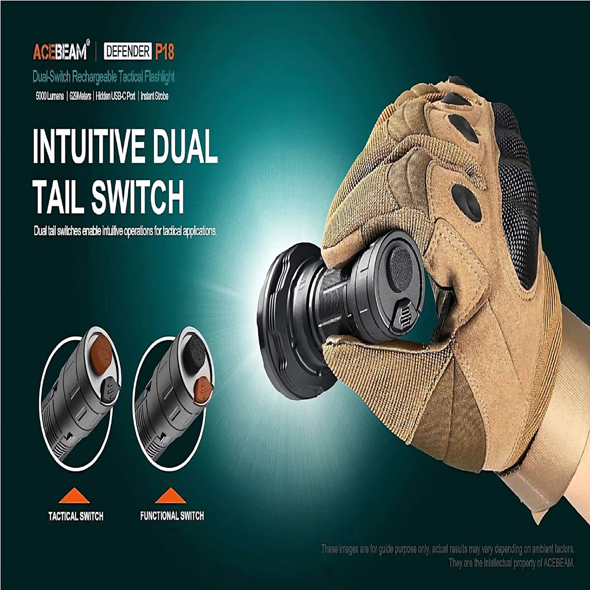 Linterna Acebeam P18