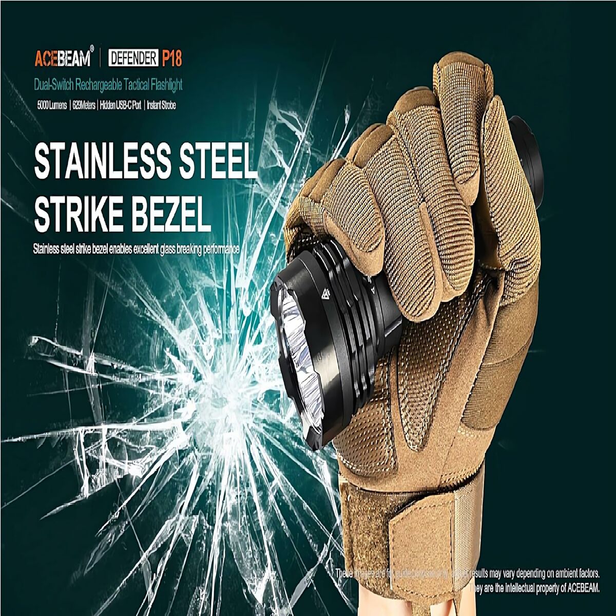 Linterna Acebeam P18