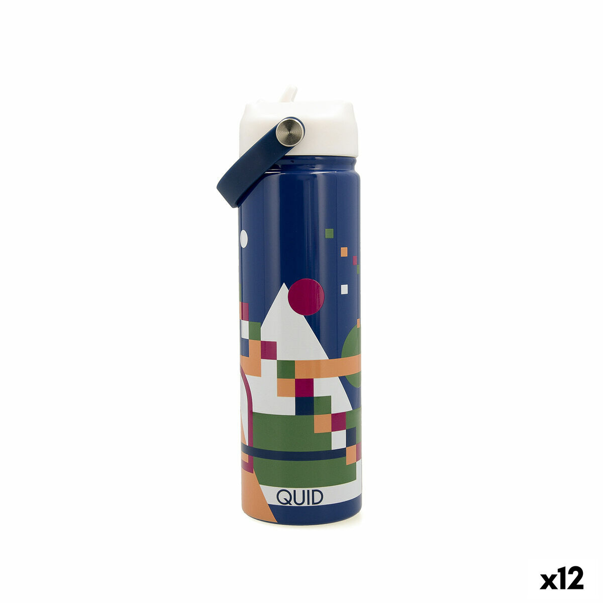 Botella Térmica Quid Dream Multicolor 750 ml (12 Unidades)
