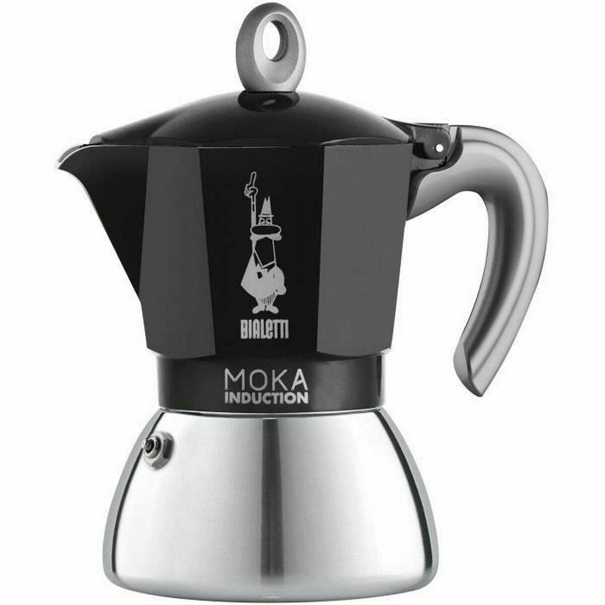 Cafetera Italiana Bialetti 0006936/NP Negro Metal Aluminio
