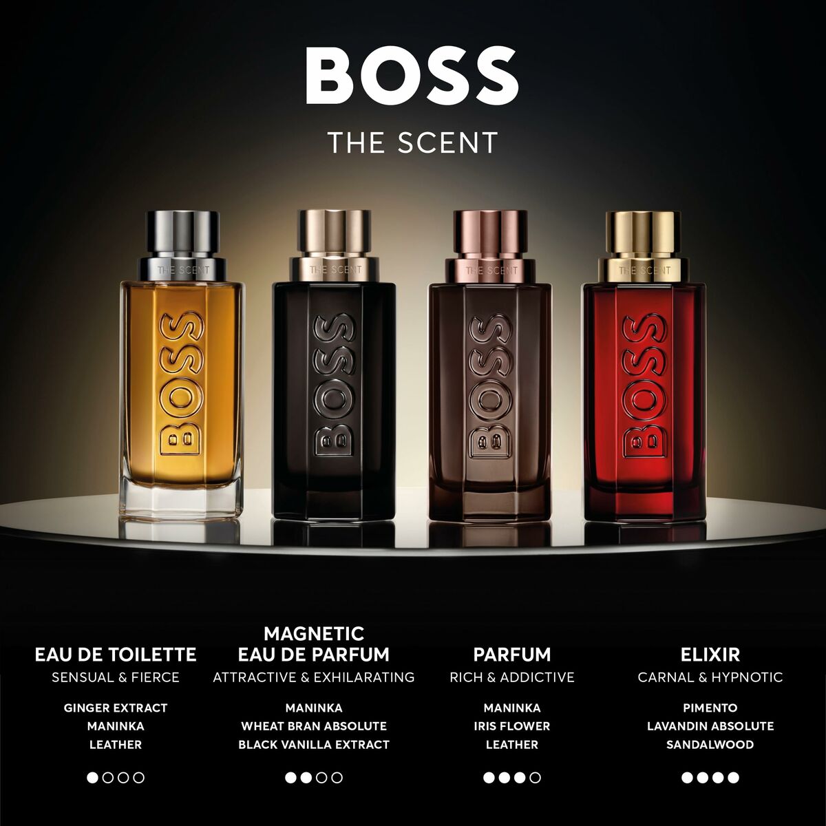 Perfume Unisex BOSS THE SCENT The Scent EDT 50 ml