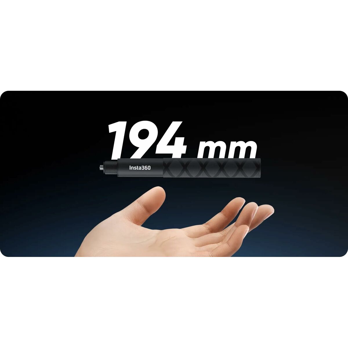 Mando a Distancia Universal Insta360 CINSCAVG Negro