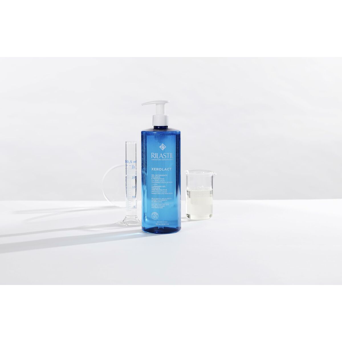 Gel Limpiador Facial Rilastil XEROLACT 750 ml